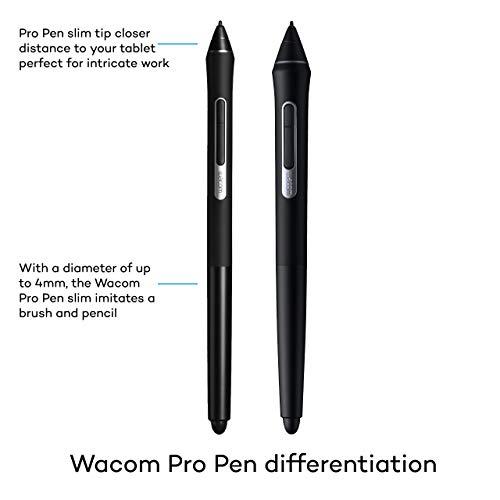 ワコム Wacom Pro Pen slim (Pro Pen 2シリーズ) ブラック KP301E00DZ｜polupolu-shop｜04