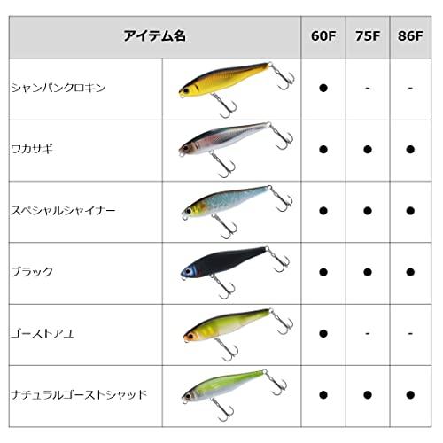 ダイワ(DAIWA) バス スティーズ ペンシル 長谷川ピンクVer.2 60F ルアー｜polupolu-shop｜05