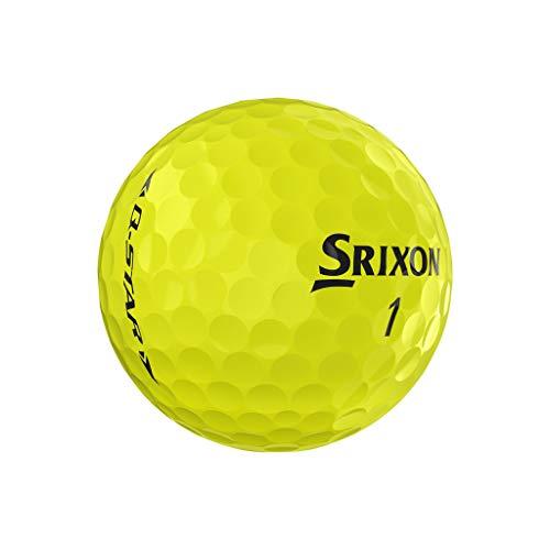 スリクソン 2020 Q-STAR ゴルフボール 1ダース USA直輸入品 アイオノマーカバー 2ピース イエロー｜polupolu-shop｜02