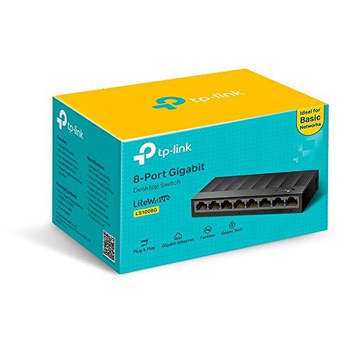 TP-Link 8ポート スイッチングハブ プラグ&プレイ ファンレス 静音 プラスチック筐体 LS1008G 3年保証｜polupolu-shop｜05