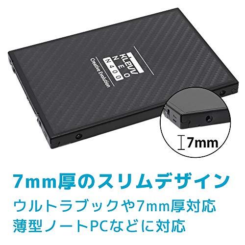 エッセンコアクレブ KLEVV SSD SATA3 6Gb/s 2.5インチ 7mm (2.5inch SATA, 120GB)｜polupolu-shop｜03