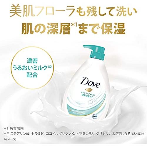 Dove(ダヴ) ボディウォッシュ センシティブマイルド ボディソープ 詰替え用 360g×5個｜polupolu-shop｜06