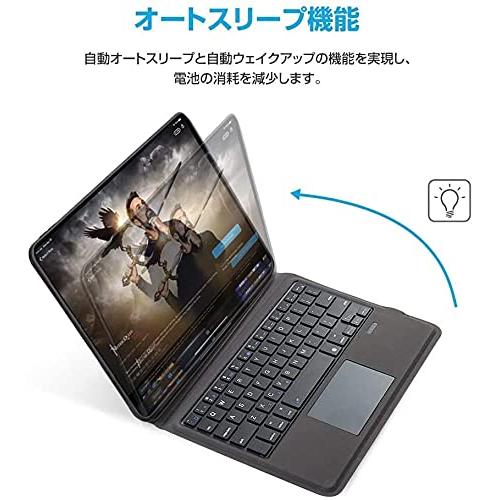 Ewin iPad Air5 10.9インチ キーボード ケース 第5世代 2022 対応 ipad air 4 ipad pro 11インチ キーボ｜polupolu-shop｜04