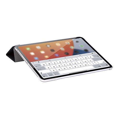 バッファロー 2020年iPadAir用ハイブリッドマットレザーケースブラック BSIPD20109CHLBK｜polupolu-shop｜03