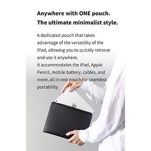 [ aso ] Layer Pouch (iPad専用ポーチ) レイヤーポーチ Apple Pencilが入る タブレットバッグ iPad Air/P｜polupolu-shop｜02