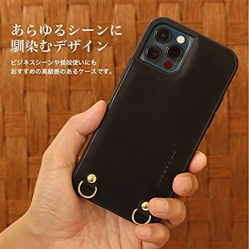 [HANATORA] iPhone ケース イタリアンレザー 本革 ダブルストラップホール ハンドストラップ付属 TGN-13Pro-Orange オ｜polupolu-shop｜10