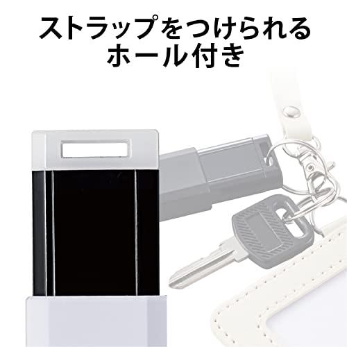 エレコム USBメモリ 128GB USB3.1(Gen1)対応 ノック式 オートリターン機能付 ホワイト MF-PKU3128GWH｜polupolu-shop｜06