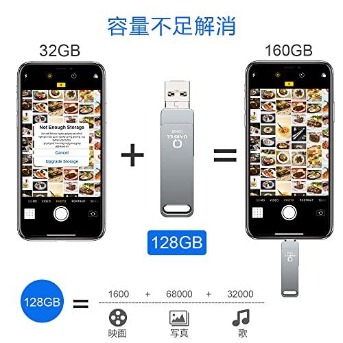 「日本限定usbメモリ128GB」 usbメモリ Phone ipad対応 フラッシュドライブ アイフォン メモリ Phone 外付けメモリ IOS｜polupolu-shop｜06