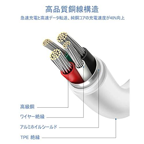 iPhone 14 13 12 充電器【Apple MFi 認定】USB iPhone 充電ケーブル 1.8M USB 充電器 ACアダプター USB｜polupolu-shop｜06