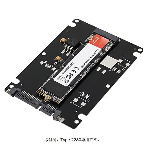 アイネックス M.2 SATA SSD - 2.5インチSATA変換マウンタ HDM-45B｜polupolu-shop｜02