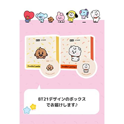 ETUDE [エチュード公式] BT21 ダブルラスティング クッショングロウ ニュートラルバニラ/クッションファンデーション/ツヤ肌仕上げ 15g｜polupolu-shop｜05