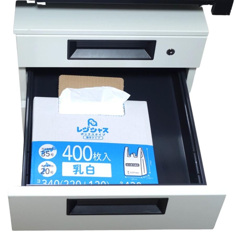 レジシャス レジ袋箱入り 400枚×12小箱(4800枚) 薄手タイプ 西日本35号