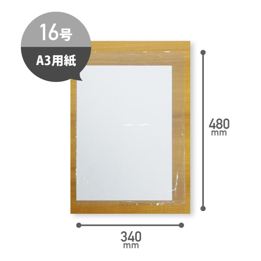 ひも付 規格袋 16号 34x48cm 0.020mm厚 透明 100枚x30冊 FBH-16 食品検査適合 RoHS指定 サンキョウプラテックの画像