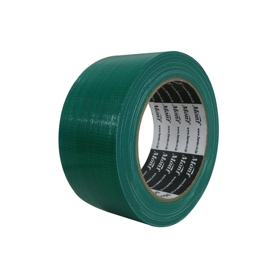 古藤工業 Monf カラー 布粘着テープ No.8015 緑 50mmx25m 0.20mm厚 1巻