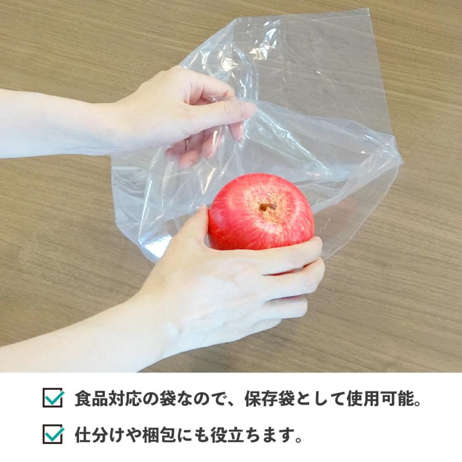 規格袋 12号 23x34cm 0.020mm厚 透明 100枚x60冊 FB-12 食品検査適合 RoHS指定 サンキョウプラテック | サンキョウプラテック | 03
