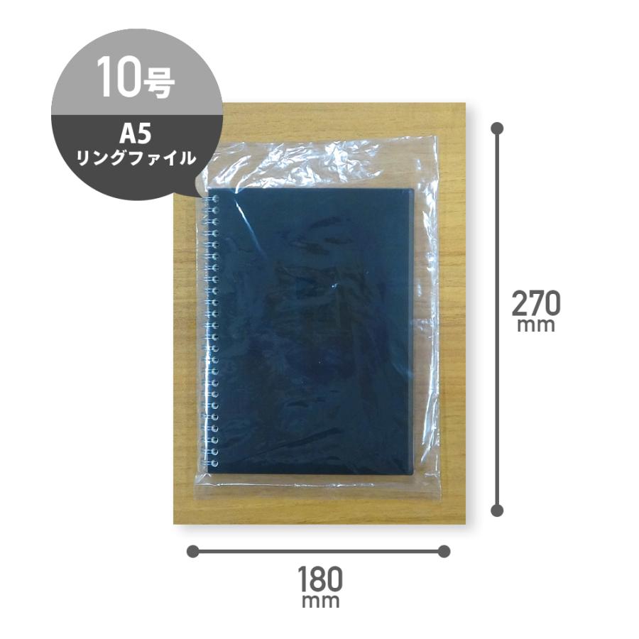 規格袋 10号 18x27cm 0.060mm厚 透明 50枚x60冊 FF-10 食品検査適合 RoHS指定 サンキョウプラテック | サンキョウプラテック | 01