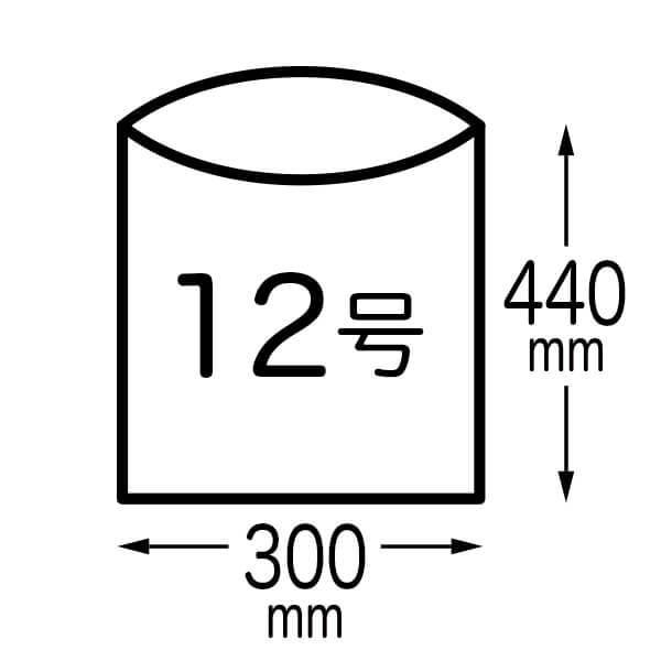 【送料0円】 ひも付 規格袋 北海道規格 12号 30x44cm 0.030mm厚 透明 100枚x20冊x3箱 FHH-12-3 食品検査適合 RoHS指定 サンキョウプラテック