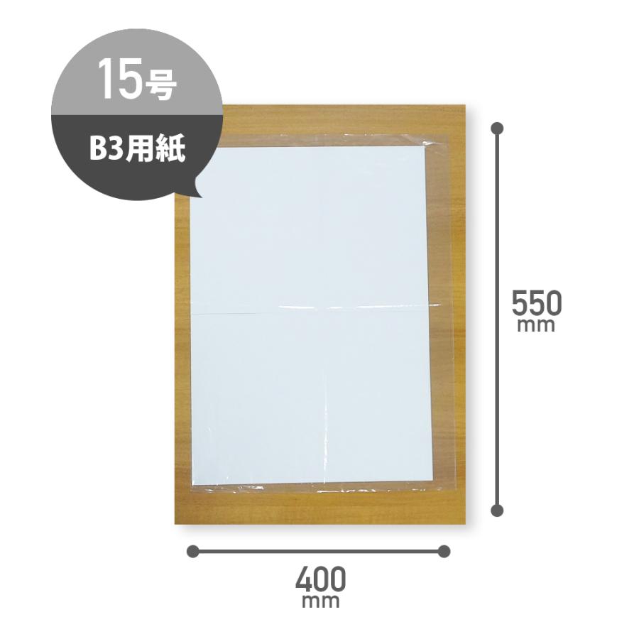 ひも付 規格袋 北海道規格 15号 40x55cm 0.030mm厚 透明 100枚x20冊 FHH-15 食品検査適合 RoHS指定 サンキョウプラテック_2