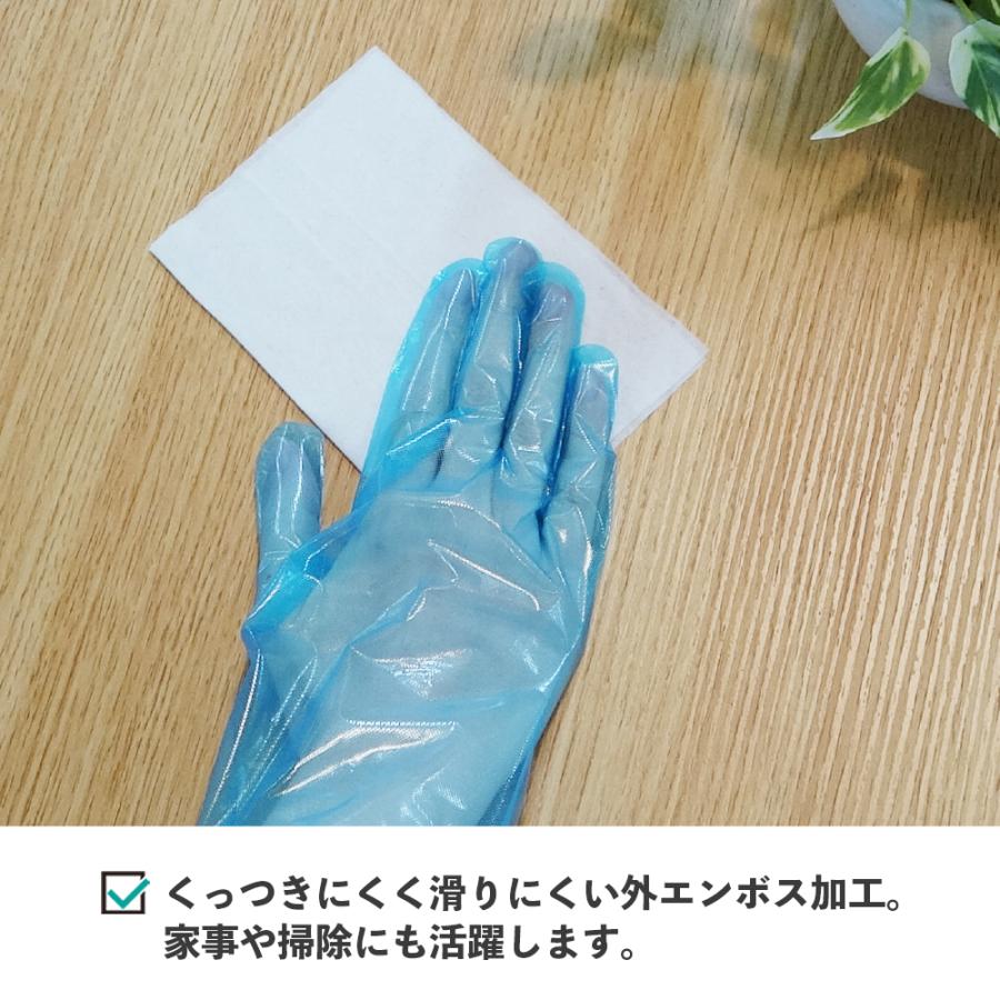 サンキョウプラテック（SANKYO PLATEC） ポリエチレン手袋 CPE Mサイズ