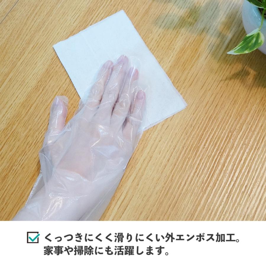 サンキョウプラテック（SANKYO PLATEC） ポリエチレン手袋 CPE Mサイズ
