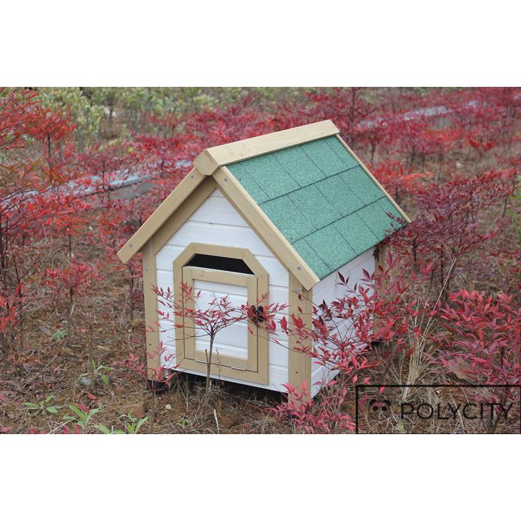 小型犬用 犬小屋 犬 Sサイズ 別荘 飼育ケージ 小動物ケージ 55 72 65cm 組立式 松の木 室外 天然木製 ハイラル松 防腐材 Cw14 Polycity 通販 Yahoo ショッピング