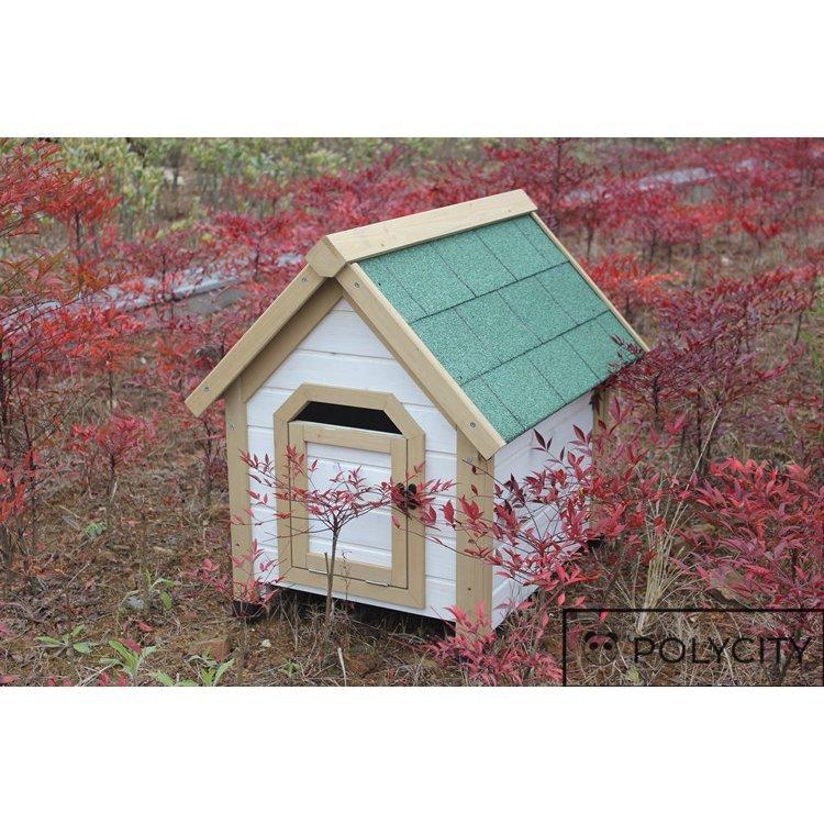 100 品質 別荘 飼育ケージ 小動物ケージ 55 72 65cm 小型犬用 犬小屋 犬 Sサイズ 組立式 松の木 室外 天然木製 ハイラル松 防腐材 Fucoa Cl