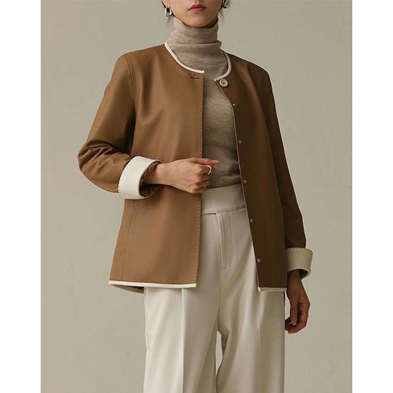 送料込 羊革 ライダースジャケット 羊革 レザージャケット レディース 本革 柔らかい 肌触りいい 軽い 女性用 ジャンパー アウター 長袖 オシャレ M L Xl 格安即決 Www Doctor Plan Com