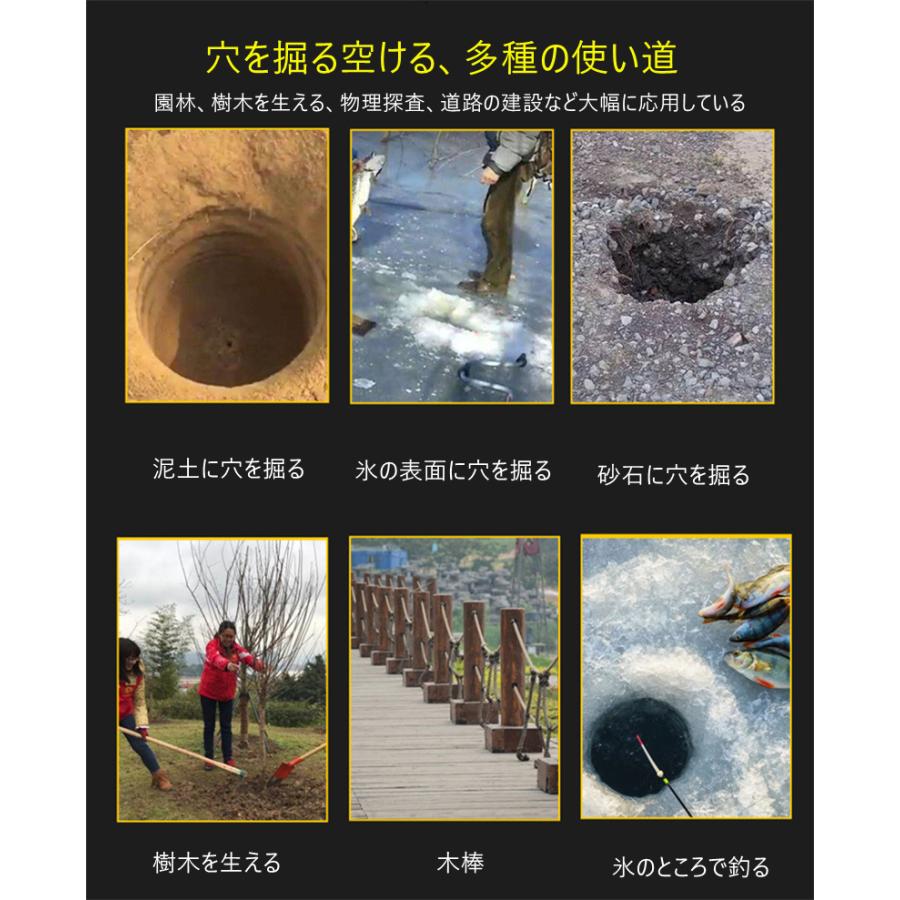 エンジンオーガー エンジン穴掘り機 49cc くい打ち 植樹 種まき 木の根っこを掘る 新品 ガソリン Dxgj18 Polycity 通販 Yahoo ショッピング
