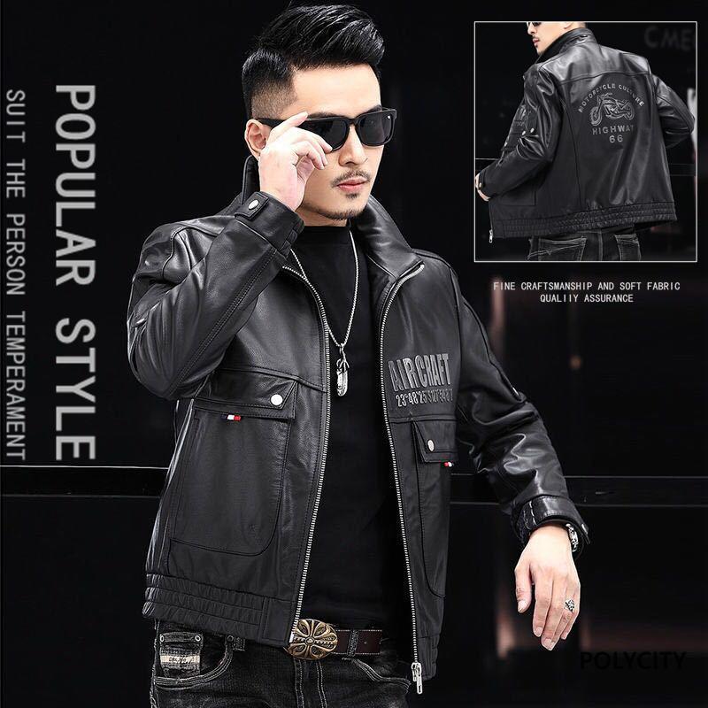 大流行中 新作 超人気 牛革 メンズレザージャケット ライダースジャケット 男性 ストリート スリム 立ち襟 ショート 通勤 カジュアル ファッション Huku275 Polycity 通販 Yahoo ショッピング 送料無料 Blog Lonolife Com