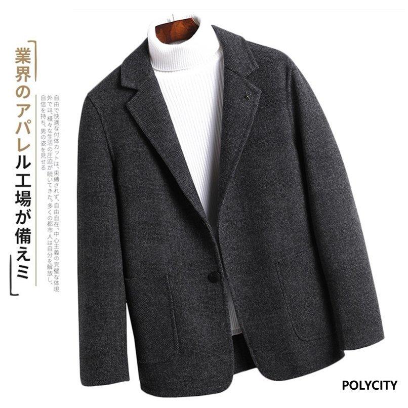 希望者のみラッピング無料 厚い 格子 ダウンライナー ダブルフェイスウール メンズダッフルコート 50 ウール 秋冬の新作 ショート ファッション 紳士 ブリティッシュスタイル コート アウター