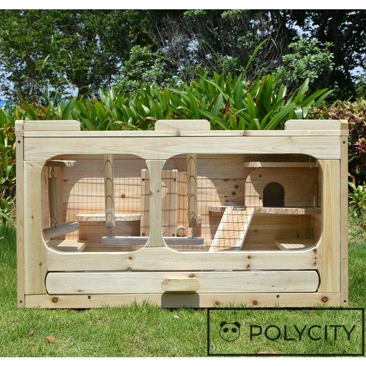初回限定お試し価格】 POLYCITY飼育ケージ 大型 小動物ケージ