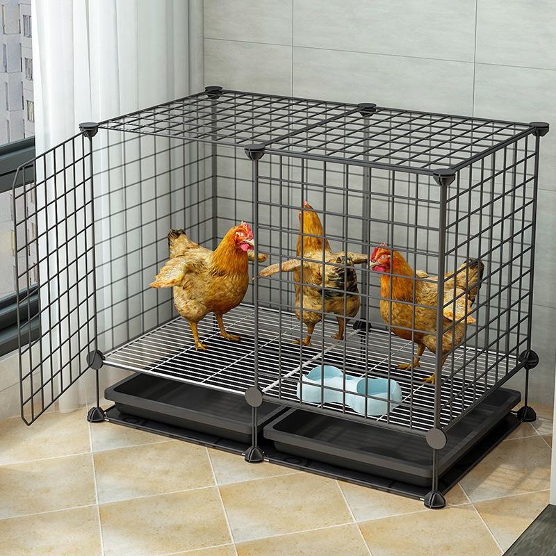 海外輸入 鶏用ケージ 大型 鶏かご 鶏小屋 家庭用 飼育ケージ 家禽用ケージ 鶏舎 水入れ 餌入れ トレー付き 掃除しやすい 通気性 組み立て簡単 オンラインストア大人気 Ssl Daikyogo Or Jp