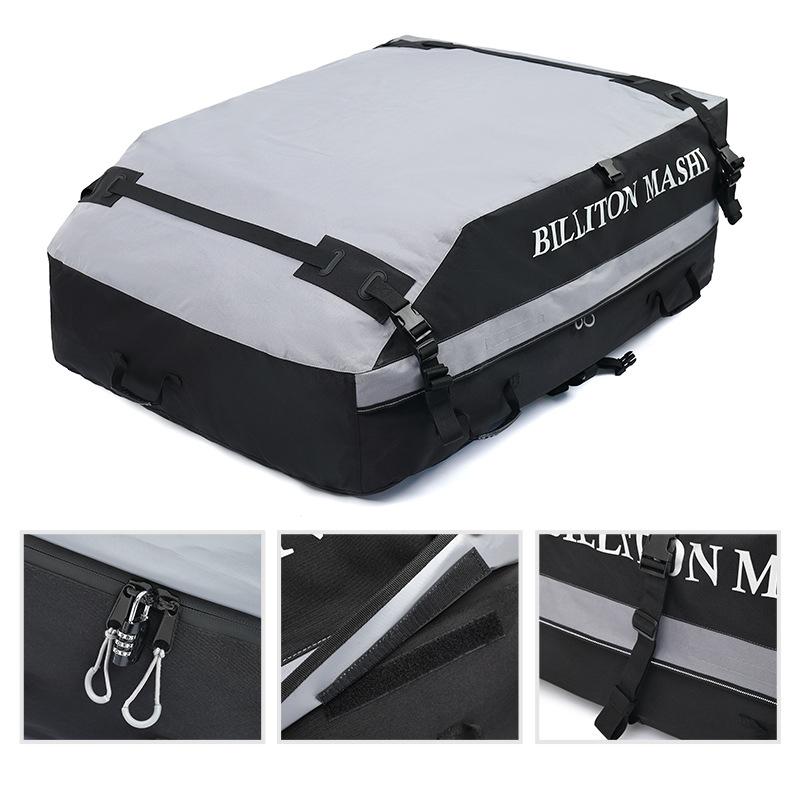 史上最も激安 大容量 キャンプ用品 ルーフ キャリア 車屋根 スクラッチ防止 携帯可能 カーゴ 旅行グッズ 盗難防止 車の貨物ルーフバッグソフトをインストールするのは簡単防水防水ルーフトップキャリア 日焼け 車用品