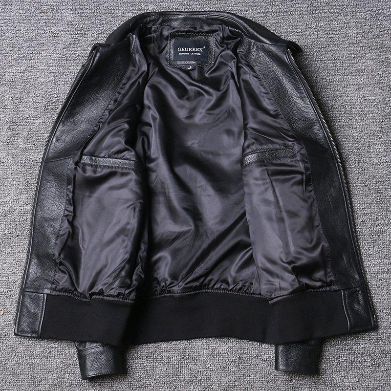 売れ筋がひ贈り物 革ジャケット 春夏秋冬 防風 バイクジャケット メンズ レザージャケット カジュアル 秋の新作 レザージャケット カジュアル 秋の新作 ライダースジャケット 簡約 牛革 本革 ジャケット