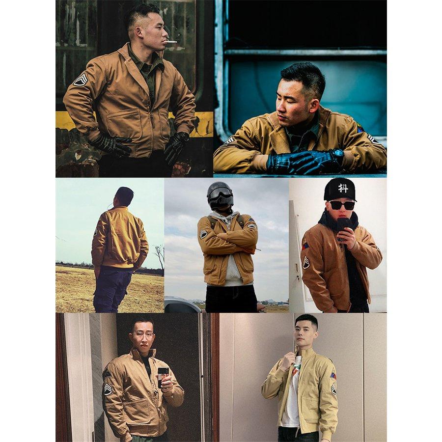 国内外の人気集結 メンズアウター フライトジャケット Ma 1ジャケット コート 春秋 ジャケット ショートジャケット 作業服 Ma1 ジャケット ショートジャケット 作業服 レトロ アメリカ風 秋冬 メンズファッション ジャケット Flashfrosh Ir