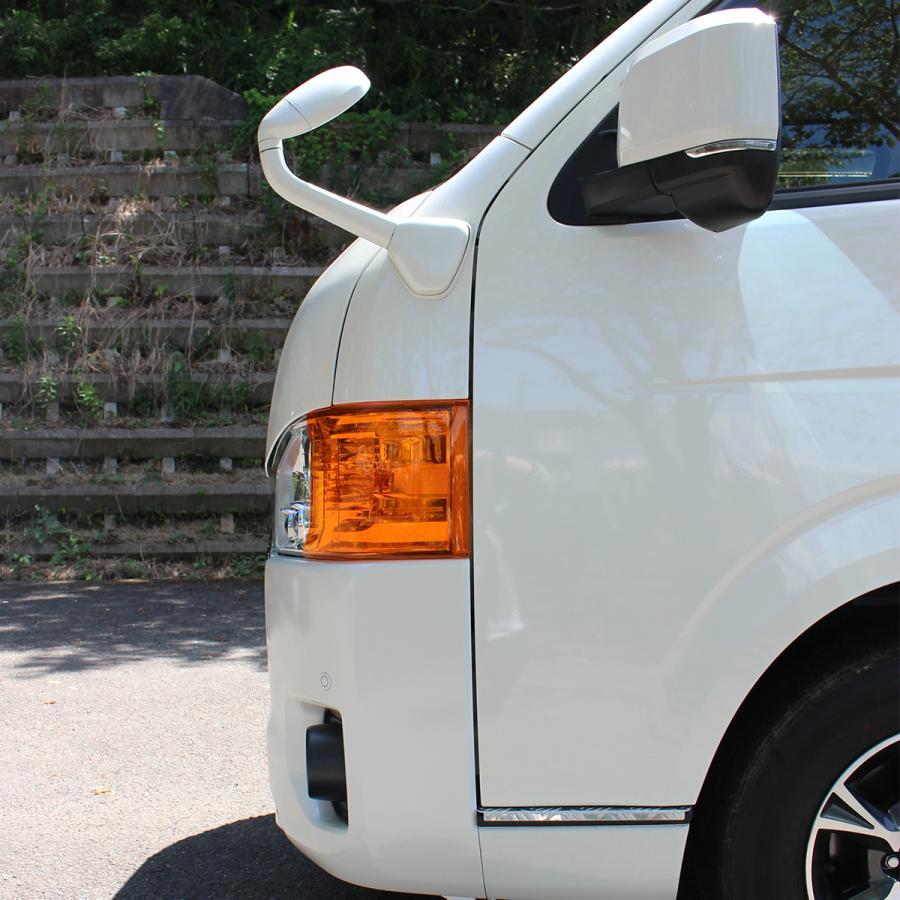 トヨタハイエース 200 ターンシグナルレンズコーナーレンズカバー ハイエース 【トヨタ 200系 専用設計】 コーナーレンズ カバー