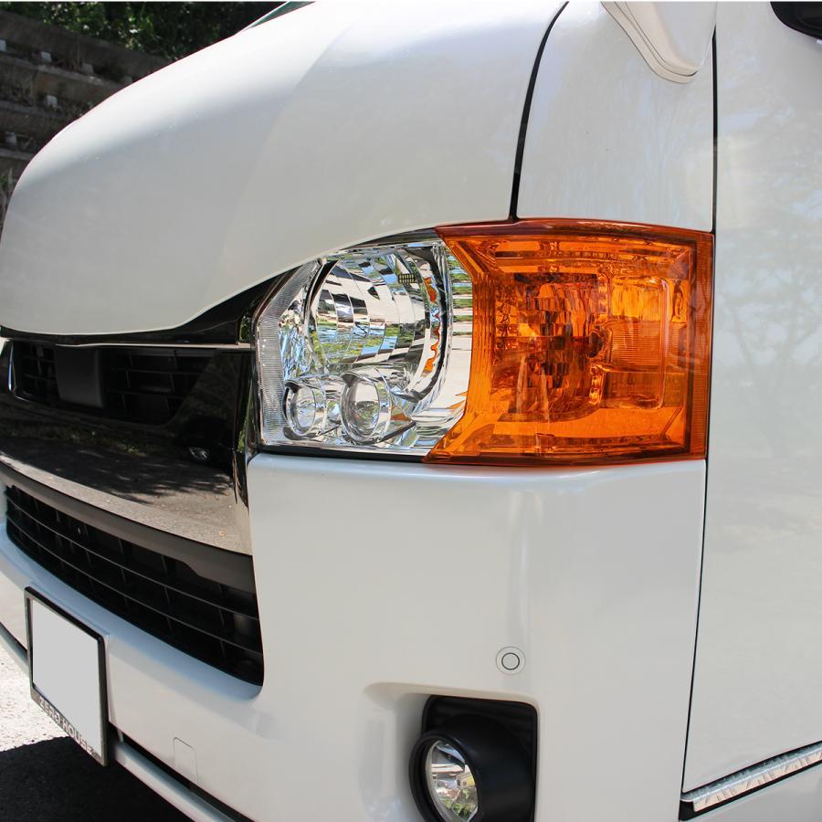 ハイエース 【トヨタ 200系 専用設計】 コーナーレンズ カバー