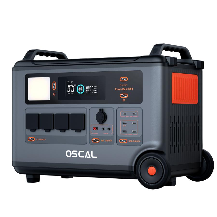 Oscal ポータブル電源 Powermax 3600 超大容量 3600Wh 防災 高 Oscal ポータブル電源 Powermax 3600 超大容量 3600Wh 防災 高