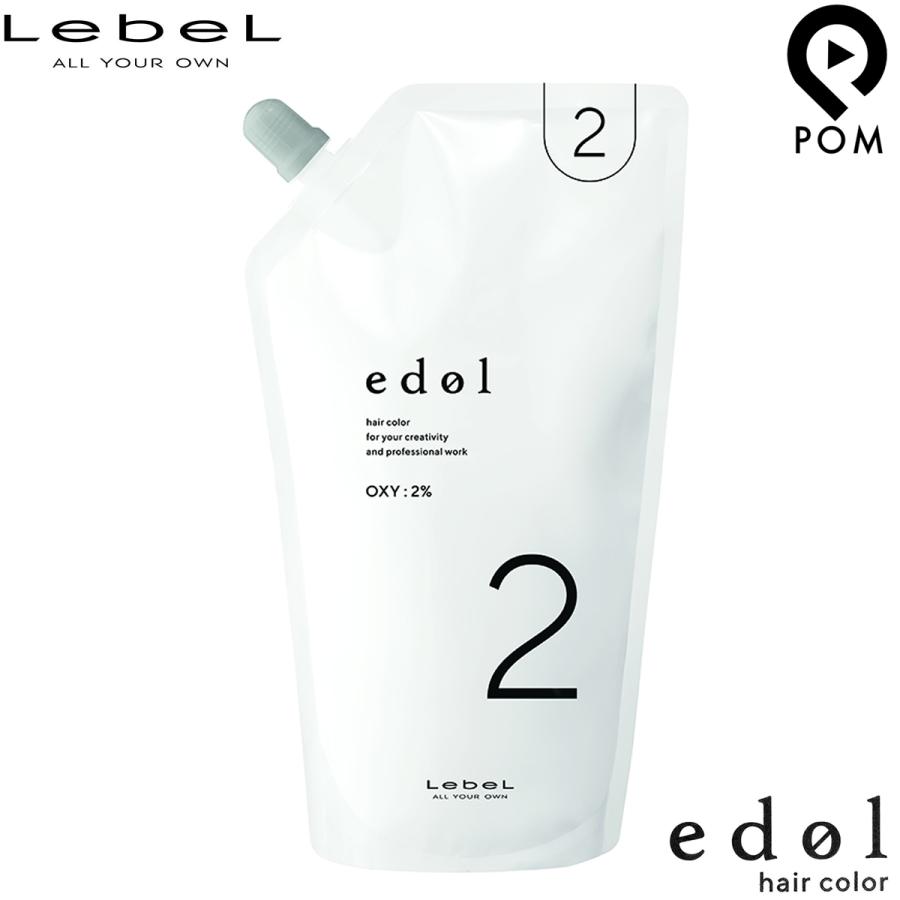 edol ルベル エドル オキシ 2剤 2％ 1000ml | カラー剤 エドルカラー