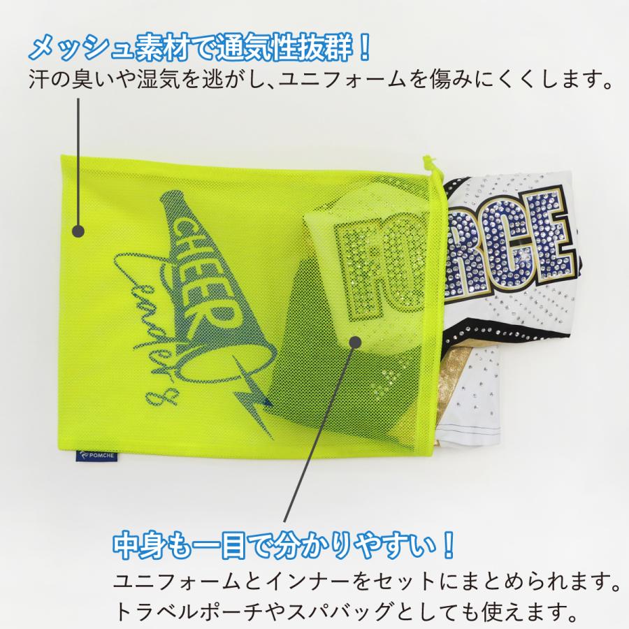 メッシュ巾着 CHEER Leaders : ポンポンやさん - 通販 - Yahoo