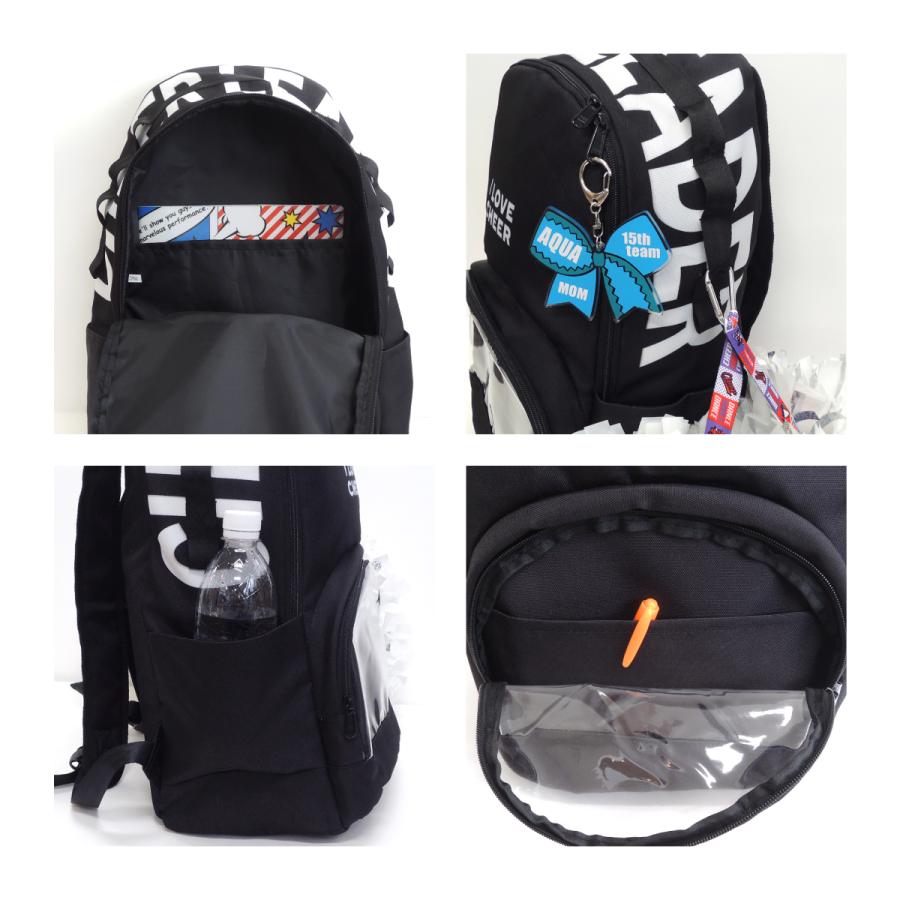 リュック I LOVE CHEER（クリアポケット） : ポンポンやさん - 通販