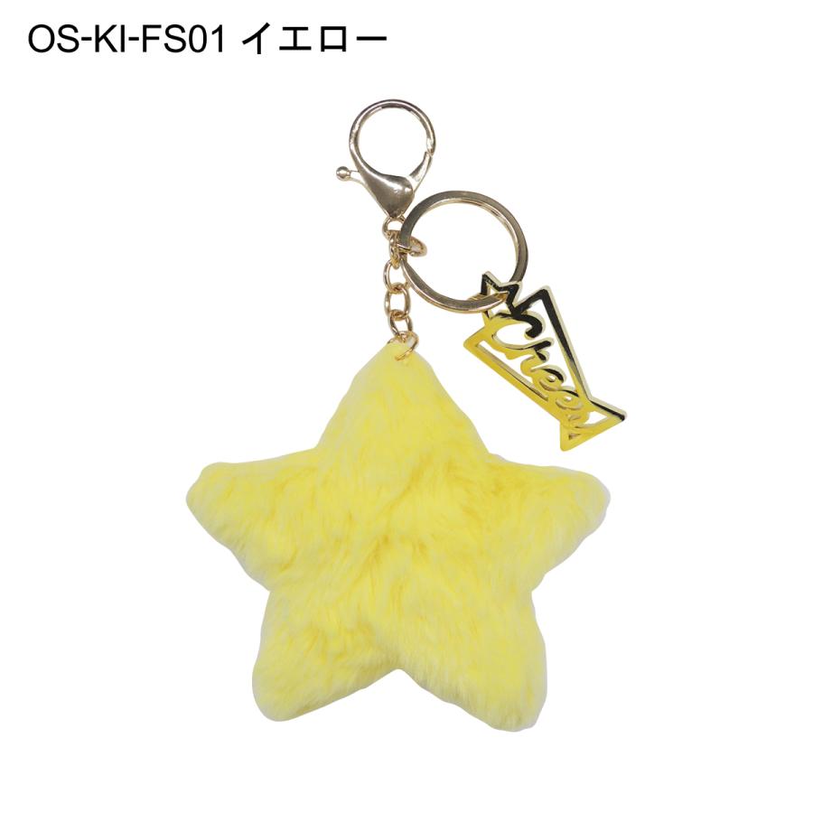 CHEERファーキーホルダー（スター） : ポンポンやさん - 通販 - Yahoo