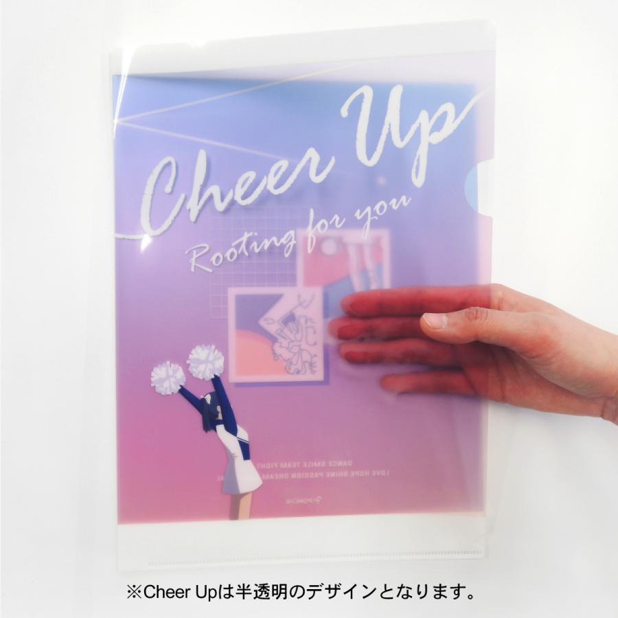 チア クリアファイル（3枚セット）H : ポンポンやさん - 通販 - Yahoo