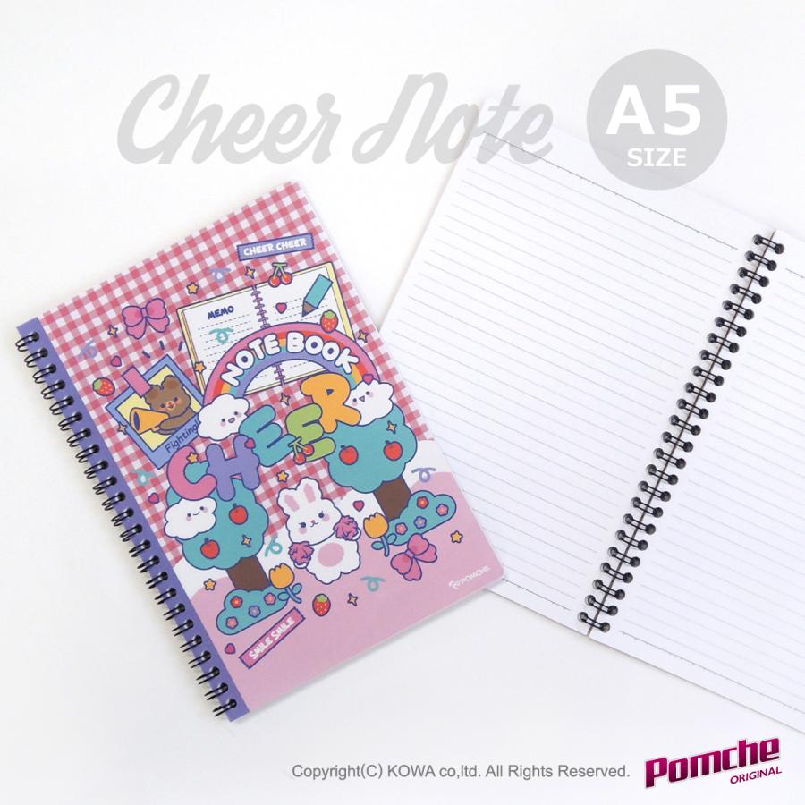 Cheerリングノート Fancy A5 : ポンポンやさん - 通販 - Yahoo