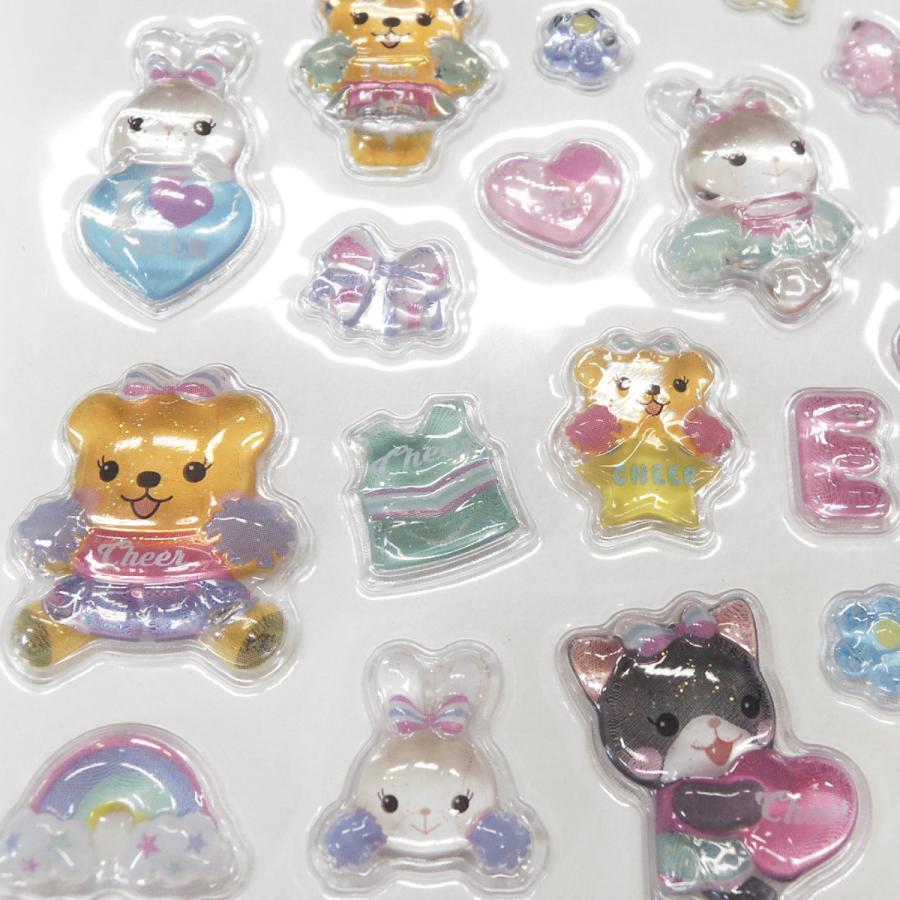 ぷっくりチアシール ライトブルー : ポンポンやさん - 通販 - Yahoo