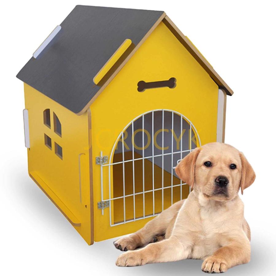 室内 屋外用 犬小屋 取り外し可能 組立簡単 ペット ハウス 犬舎 猫舍