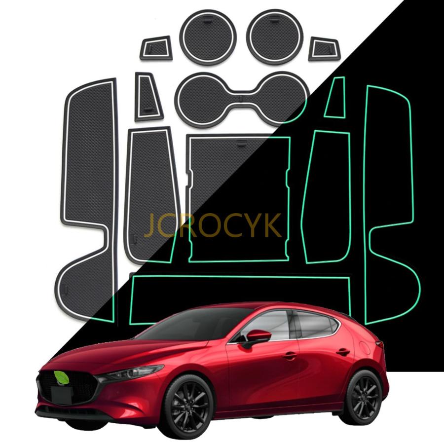 新型 MAZDA3 マツダ3 インテリアラバーマット FASTBACK SEDAN 2019年5