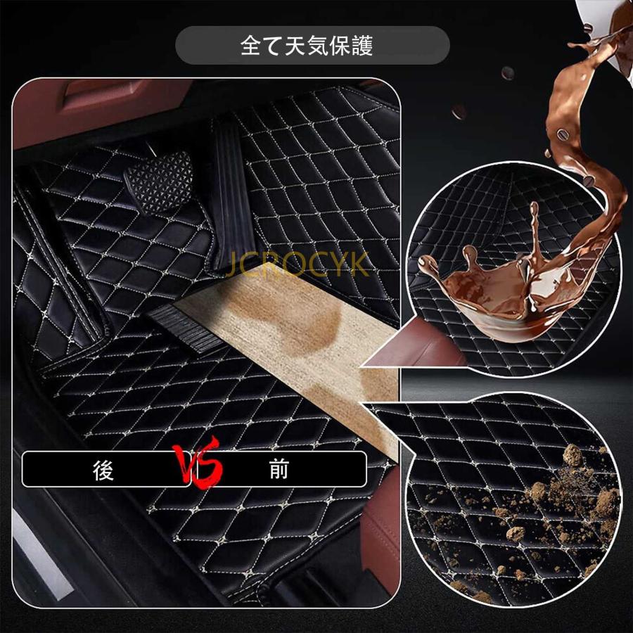 レクサスNX 20系 10系 フロアマット NX 車種専用設計 3Dフロア