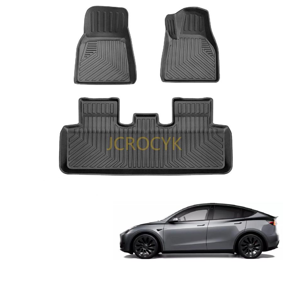 テスラ モデルY 3Dフロアマット 立体フロアマット Tesla model Y