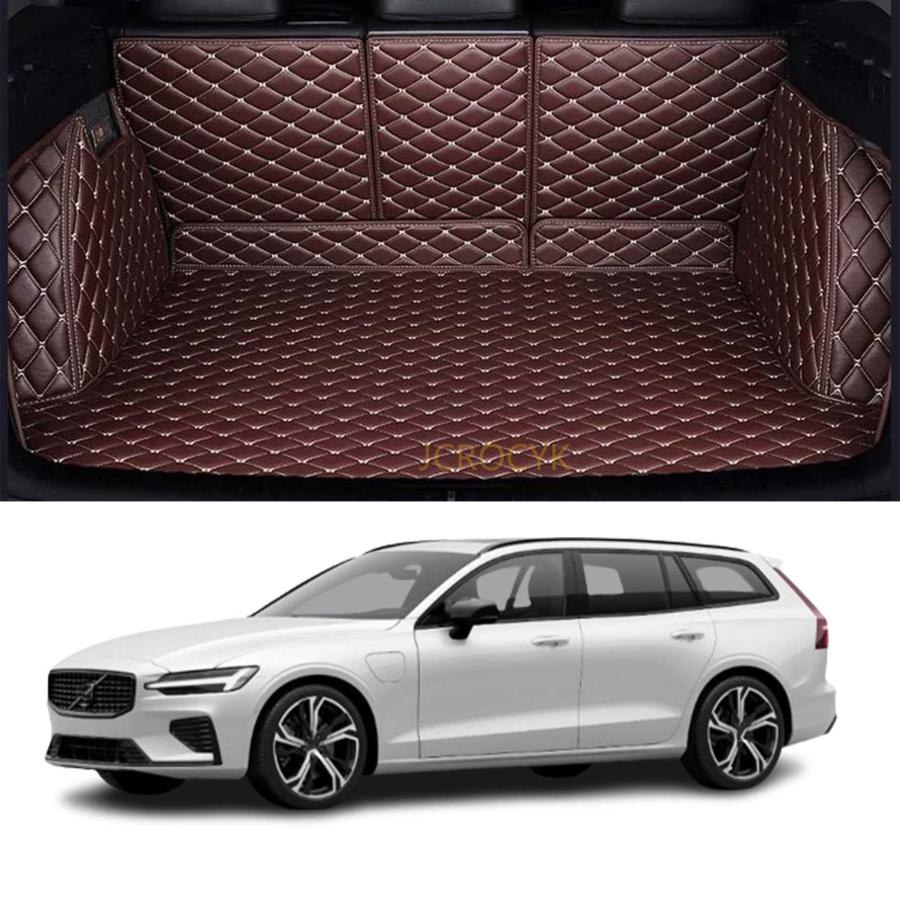 ボルボV60 2020 2021 トランクマット 専用設計車のトランクマット 3D